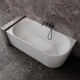 Миниатюра изображения товара Ванна из искусственного камня Abber Stein AS9651 L (белый матовый)
