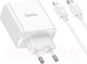 Миниатюра изображения товара Зарядное устройство сетевое Hoco C108A + кабель Type-C-Lightning / 6931474784445 (белый)