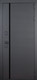 Миниатюра изображения товара Входная дверь ГРАНИТ Пиано 77 графит нубук (96x207, правая)