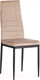Миниатюра изображения товара Стул Tetchair Easy Chair металл/вельвет 49x41x98 (бежевый/черный)