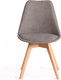Миниатюра изображения товара Стул Tetchair Tulip Soft (ткань/дерево, серый)