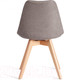 Миниатюра изображения товара Стул Tetchair Tulip Soft (ткань/дерево, серый)