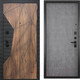Миниатюра изображения товара Входная дверь ГРАНИТ Континент 77-1 бетон невский (86x205, правая)