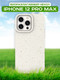Миниатюра изображения товара Чехол-накладка Case Recycle для iPhone 12 Pro Max (белый матовый)