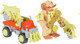Миниатюра изображения товара Лесовоз игрушечный Nikko Snap'n Play Коричневый йети vs оранжевый лесовоз / 20304