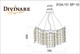 Миниатюра изображения товара Потолочный светильник Divinare Salice 3134/01 SP-10