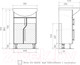 Миниатюра изображения товара Тумба под умывальник Volna Bruno 50.2D Рива (напольная)