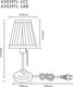 Миниатюра изображения товара Прикроватная лампа Arte Lamp Marriot A5039TL-1CC