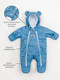 Миниатюра изображения товара Комбинезон прогулочный детский Amarobaby Spring / AB-OD23-6201N-GO-62  (голубой, р.62)
