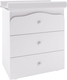 Миниатюра изображения товара Комод пеленальный Polini Kids Simple / 0002782.9 (белый/белый)