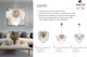 Миниатюра изображения товара Люстра Arte Lamp Kapri A4078LM-12GO