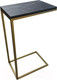 Миниатюра изображения товара Приставной столик BZT Simmin Golden SCGD001 (золотое основание/черная доска)