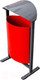 Миниатюра изображения товара Урна уличная BZT DumL01 (красный)
