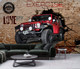 Миниатюра изображения товара Фотообои листовые ФабрикаФресок Джип. Jeep. Внедорожник из Стены. Для Гаража / 1074270 (400x270)