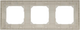 Миниатюра изображения товара Рамка для выключателей и розеток Tokov Electric Pixel TKE-PX-RM3-C02 (бежевый)