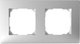 Миниатюра изображения товара Рамка для выключателей и розеток Tokov Electric Pixel TKE-PX-RM2-C03 (алюминий)