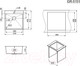 Миниатюра изображения товара Мойка кухонная GRANULA GR-5151 (графит матовый)