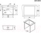 Миниатюра изображения товара Мойка кухонная GRANULA GR-5951 (графит матовый)