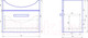 Миниатюра изображения товара Тумба под умывальник Dreja ALFA 55 / 99.0305 (подвесная, белый глянец)