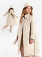 Миниатюра изображения товара Пальто детское Amarobaby Trendy / AB-OD22-TRENDY29/33-128  (молочный, р.128-134)
