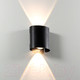 Миниатюра изображения товара Бра уличное Arte Lamp Bosto A3122AL-2BK