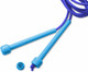 Миниатюра изображения товара Скакалка Indigo Sport SM-405 (голубой/синий)