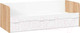 Миниатюра изображения товара Кровать-тахта ТриЯ Порто ТД-393.12.01 80x200 (яблоня беллуно/белый софт)