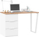 Миниатюра изображения товара Письменный стол ТриЯ Порто СМ-393.15.011 с тумбой (белый жемчуг/яблоня беллуно/белый софт)