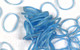 Миниатюра изображения товара Набор для плетения Rainbow Loom Набор резинок / B0113  (светло-голубой)