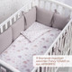Миниатюра изображения товара Бортик в кроватку Perina Soft Cotton / СК1/4-05.8 (мокко)
