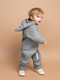 Миниатюра изображения товара Комбинезон прогулочный детский Amarobaby Elf / AB-OD23-6201EL-11-92  (серый, р.92)