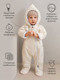 Миниатюра изображения товара Комбинезон прогулочный детский Amarobaby Elf / AB-OD23-6201EL-33-68 (молочный, р.68)
