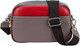 Миниатюра изображения товара Сумка Poshete 886-3801-K-GRD (серый/красный)