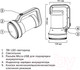 Миниатюра изображения товара Фонарь JAZZway Accu5-L 7W/L30-bk / 5048874
