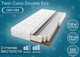 Миниатюра изображения товара Матрас Seven Dreams Twin Coco Double Eco 415435 (140x190)