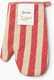 Миниатюра изображения товара Рукавица-прихватка Доляна Полоса / 10103127 (красный)