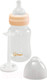 Миниатюра изображения товара Бутылочка для кормления Rant Антиколиковая с силиконовой соской / 1003 (250мл, бежевый)