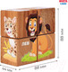 Миниатюра изображения товара Развивающий игровой набор Mega Toys Кубики Животные жарких стран / 15405