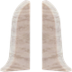Миниатюра изображения товара Заглушка для плинтуса Wimar 852 левая и правая 58мм (2шт, дуб алансо, блистер)