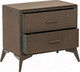 Миниатюра изображения товара Комод Импэкс Leset Кассио 2 ящика (коричневый)