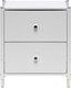 Миниатюра изображения товара Прикроватная тумба Импэкс Leset Хайди 2 ящика (белый)