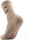Миниатюра изображения товара Термоноски Следопыт Organic wool socks Yak / PF-TS-72 (р.41-43/125, natural brown)