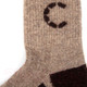 Миниатюра изображения товара Термоноски Следопыт Organic wool socks Yak / PF-TS-76 (р.44-46/125, tobacco brown)