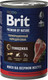 Миниатюра изображения товара Влажный корм для собак Brit Premium by Nature с говядиной / 5051120 (410г)