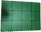 Миниатюра изображения товара Коврик грязезащитный Пластизделие 55x78 (зеленый)