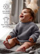 Миниатюра изображения товара Джемпер для малышей Amarobaby Pure Love Buddy / AB-OD23-PLB26/11-98 (серый, р.98)