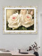 Миниатюра изображения товара Картина Декарт Белые розы 8Л2372 (в раме)