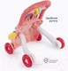 Миниатюра изображения товара Ходунки-каталка Tomix Elephant / HE0811 (Pink)