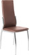 Миниатюра изображения товара Стул Mio Tesoro Вита (коричневый/хром)
