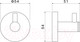 Миниатюра изображения товара Крючок для ванной Aquatek Европа AQ4101BG (золото)
